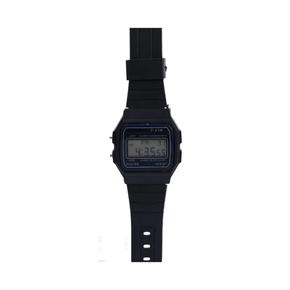 F91W Digital Sports Watch – LED, Waterproof, Unisex