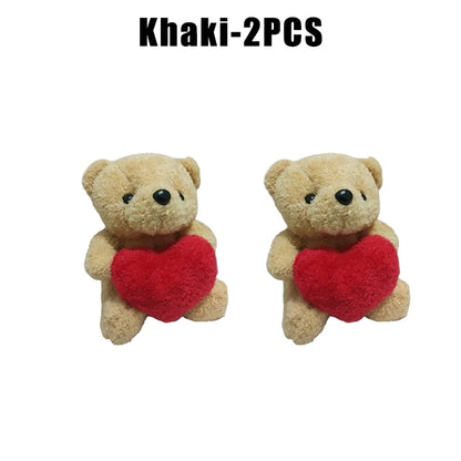 Heart Teddy Bear Plush Stuffed Animal – Valentine Gift Set