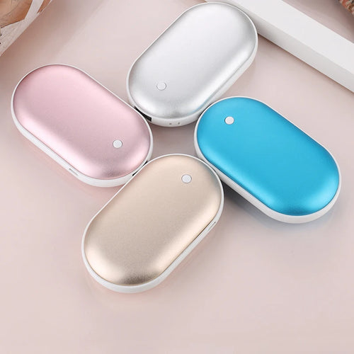 Electric Hand Warmer – Ultra-Thin Double-Sided Heating, 3 Temperature Levels