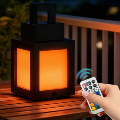 Pixel Lantern LED Night Light – 16 Color Changing Wall Lamp