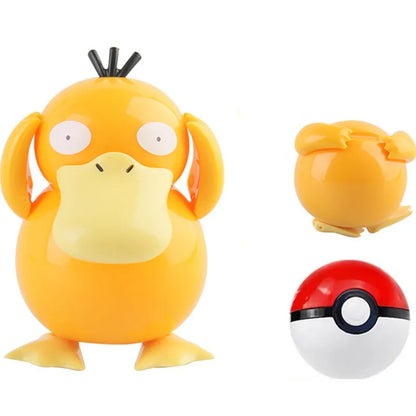 12 Style Pokémon Ball Pikachu Mewtwo Action Figure Collection
