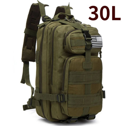 50L Tactical Backpack – 1000D Nylon Waterproof Military Rucksack for Hiking, Hunting & Outdoor
