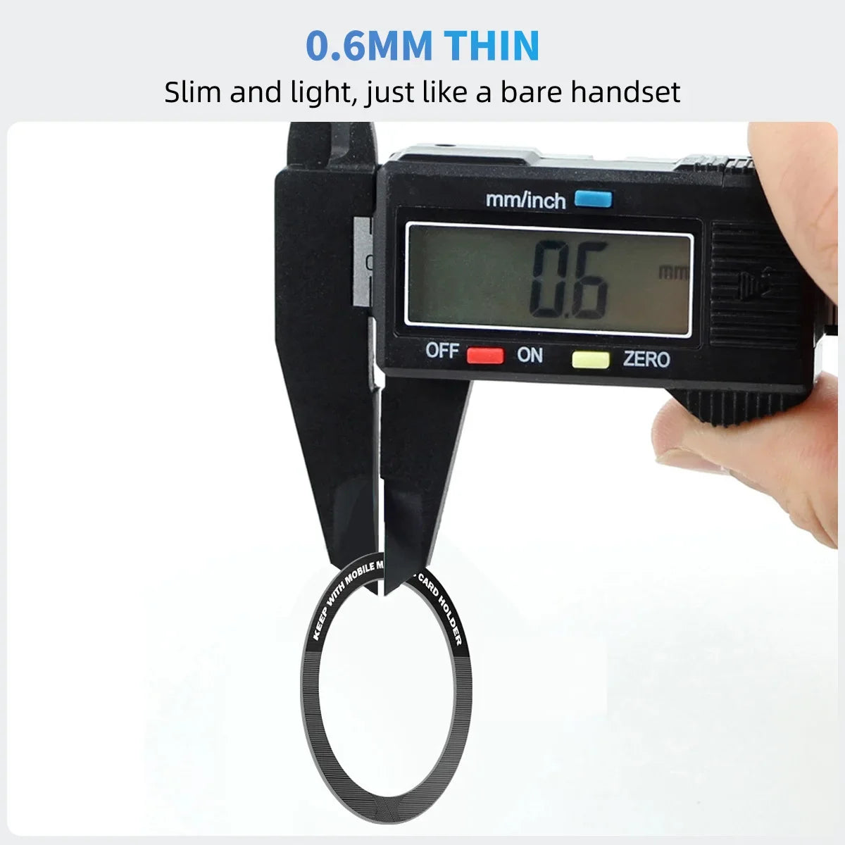 Magnetic Metal Plate Sticker for Phone Mounts & MagSafe