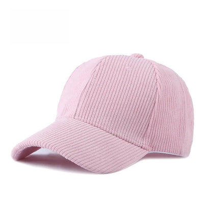 Solid Color Baseball Cap – Unisex Retro Adjustable Hat