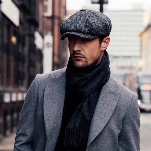 Newsboy Cap – Unisex Retro Cotton Beret for Travel & Casual Wear