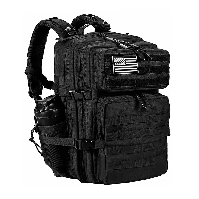 45L Tactical Backpack – Large Military Rucksack for Hiking & Gym
