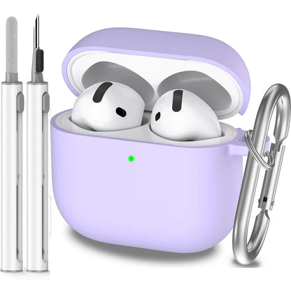 AirPods 4 Case – Military Grade Soft Silicone Shock-Absorbing Cover