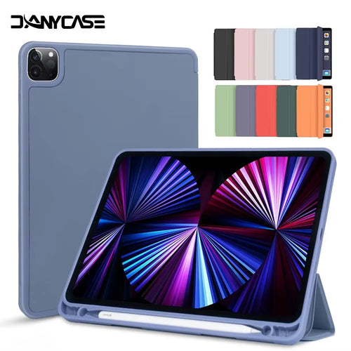 iPad Case with Pencil Holder – Fits Air, Pro, Mini & All Generations