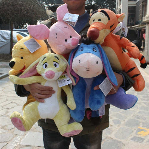Winnie the Pooh Tigger Eeyore and Piglet Plush Toys
