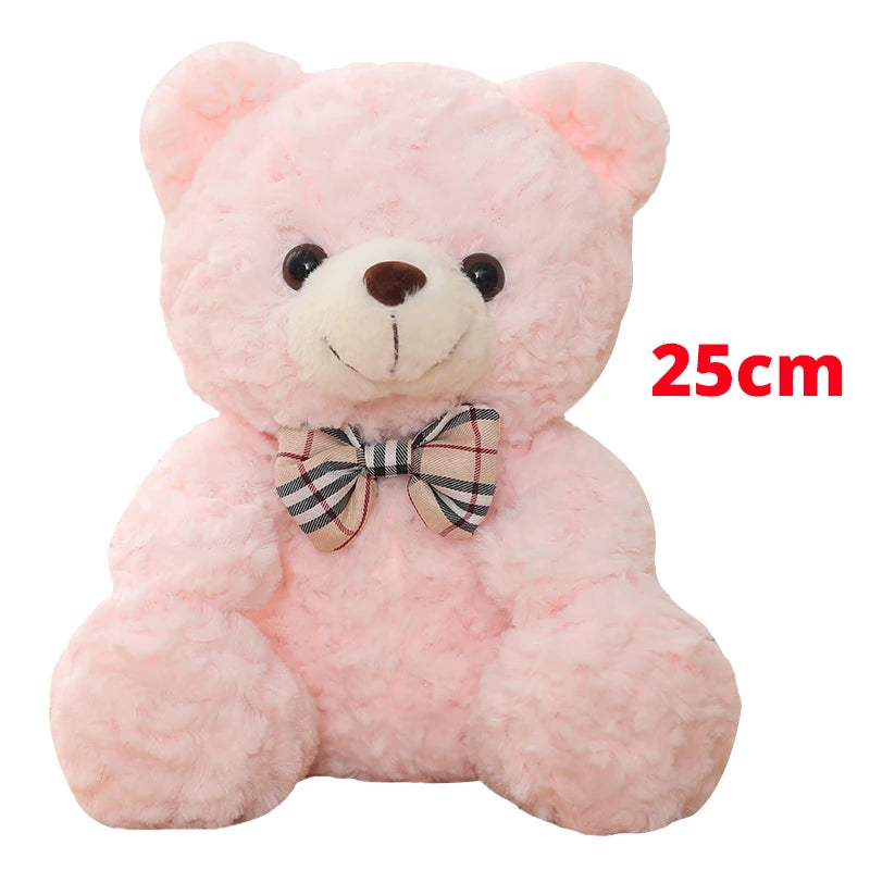 Kawaii Teddy Bear Plush Pillow – 35cm Stuffed Animal Doll