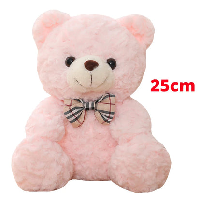 Kawaii Teddy Bear Plush Pillow – 35cm Stuffed Animal Doll