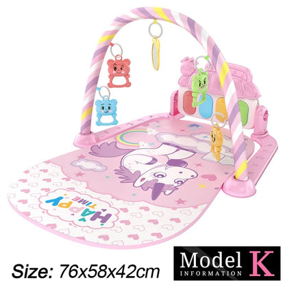 Baby Piano Fitness Play Gym Activity Mat