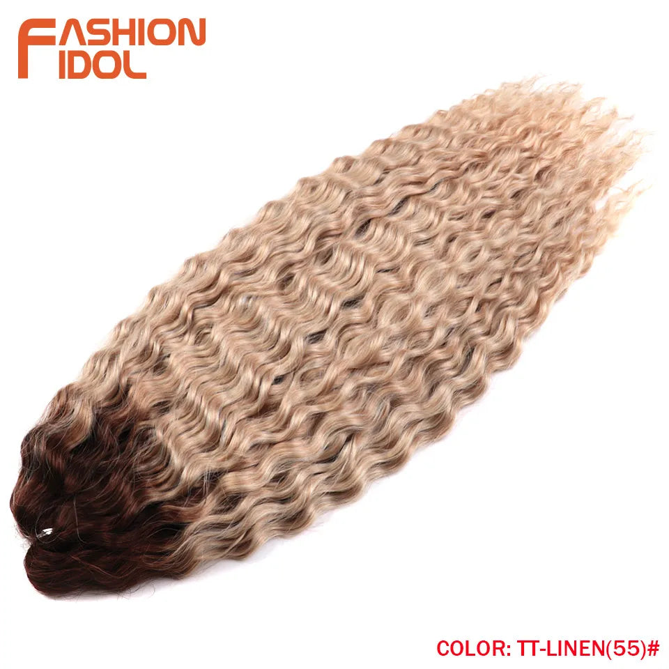 Water Wave Crochet Braiding Hair – Ariel Curl 22 Inch