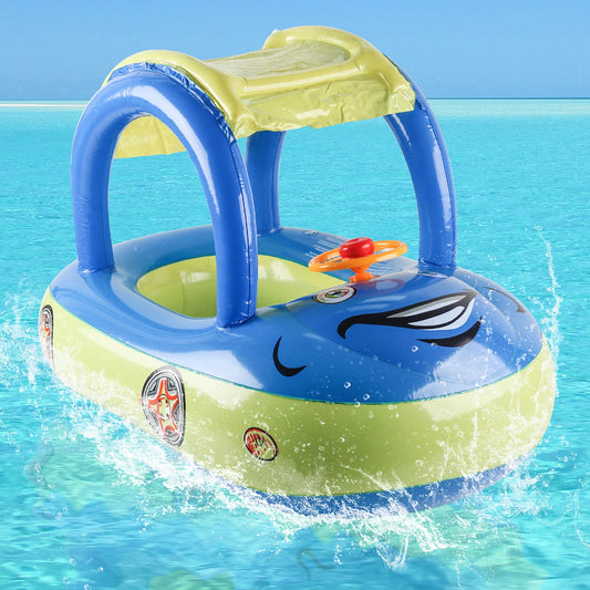 Car Shaped Toddler Pool Float for Kids Ages 4 to 6