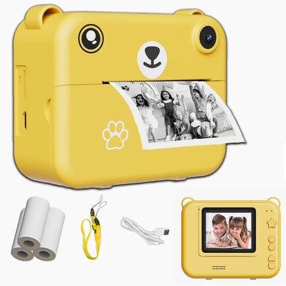 Kids Instant Print Camera with Thermal Printer & 1080p HD Video