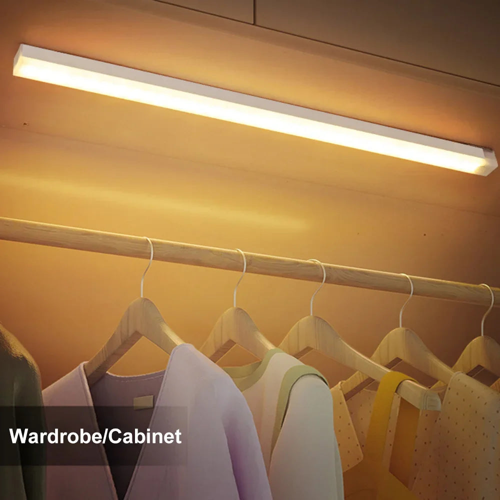 Motion Sensor LED Night Light – Wireless Rechargeable Bar
