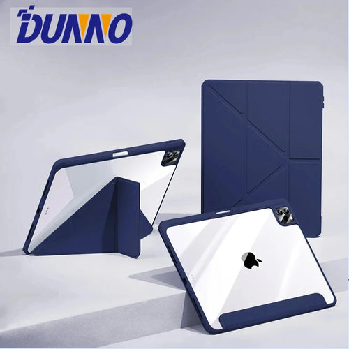 iPad Case with Pencil Holder – Compatible with iPad Air, Pro, Mini, 5th–11th Gen & M2/M3/M4