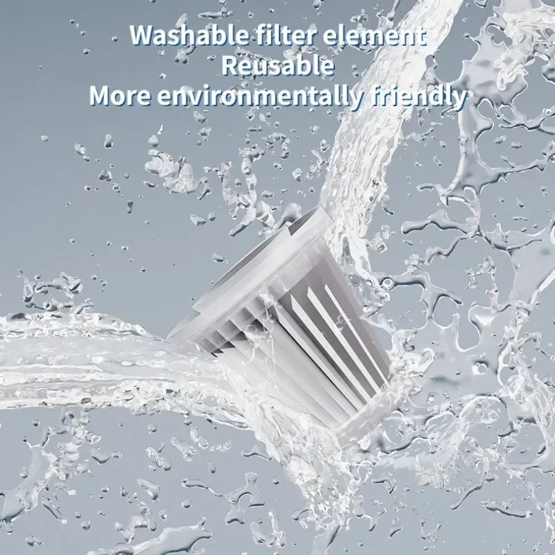 Cordless Handheld Car Vacuum Cleaner with Brushless Motor & HEPA Filter