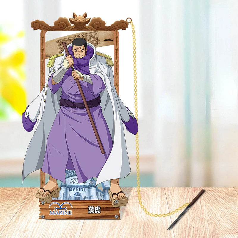 One Piece Cartoon Character Metal Bookmark