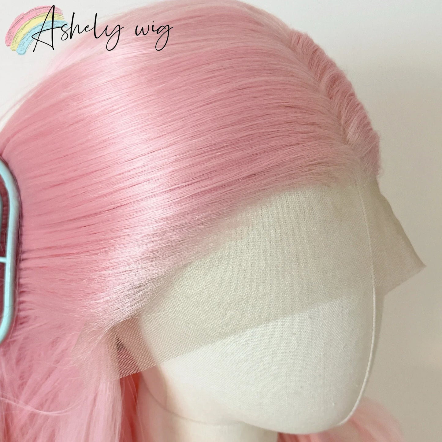 13x4 Lace Front Wig – 26 Inch Long Straight Synthetic Wig for Women