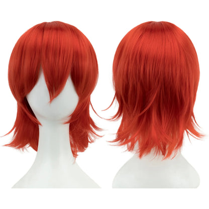 Synthetic Bob Wig 12 Inch – Cosplay & Party Short Hair with Bangs