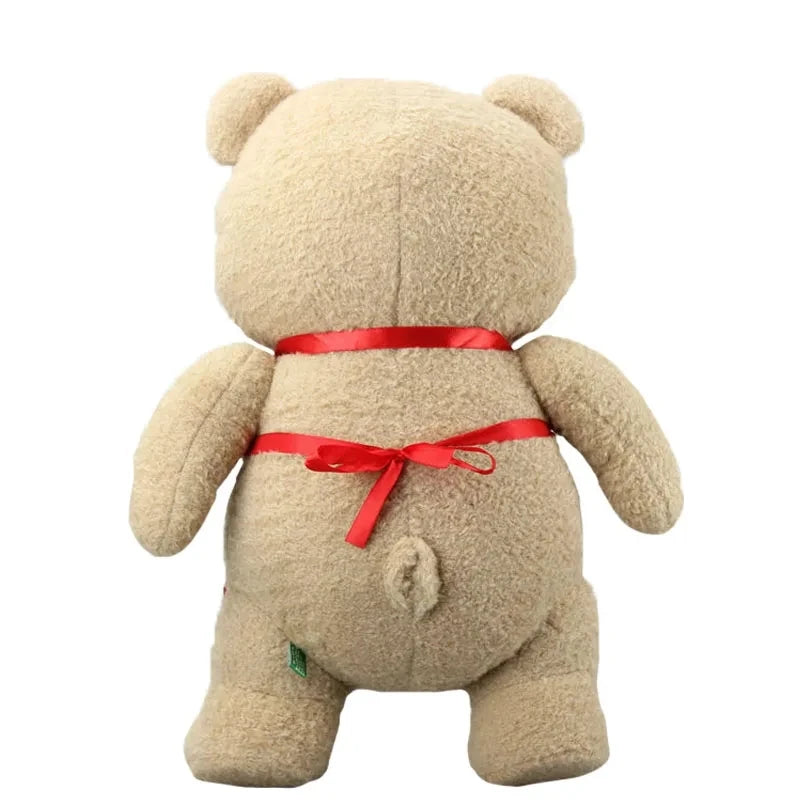 Ted Teddy Bear Plush Doll 46cm – Soft Stuffed Animal with Apron