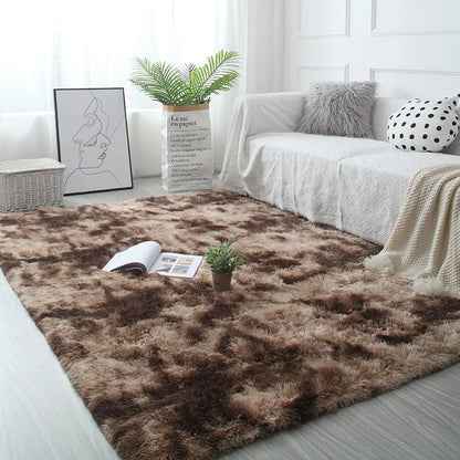 Fluffy Shaggy Area Rug – Soft Non-Slip Carpet for Living Room & Bedroom