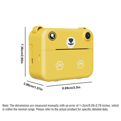 Kids Instant Print Camera with Thermal Printer & 1080p HD Video