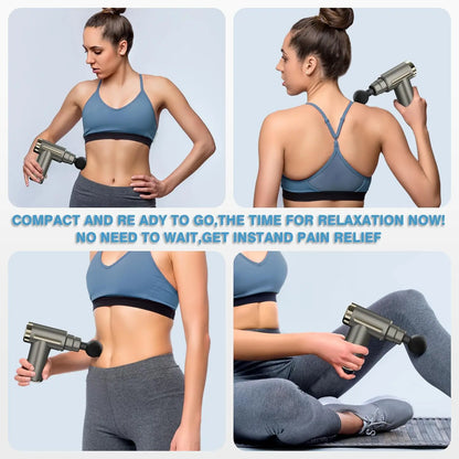 Percussion Massage Gun – Compact Deep Tissue Massager
