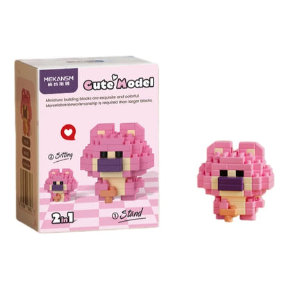 Cartoon Character Mini Building Blocks Set – DIY Brick Figures
