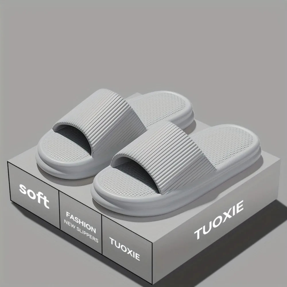 Soft EVA Slide Slippers – Anti-Slip Indoor Home Sandals for Men & Women
