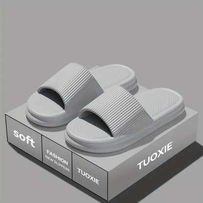 Soft EVA Slide Slippers – Anti-Slip Indoor Home Sandals for Men & Women