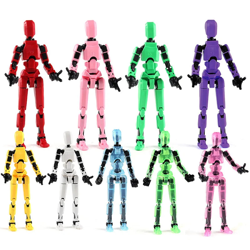 T13 Multi-Jointed Robot Dog Action Figure – Poseable Titan Mech Toy