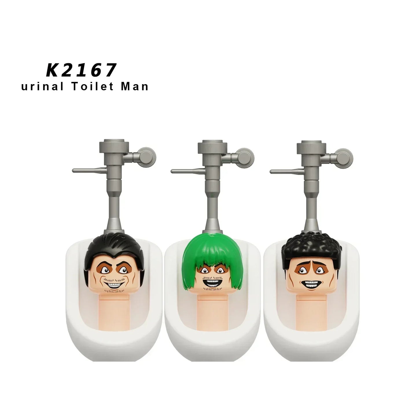 Skibidi Toilet Mini Building Block Figures – TV Man, Cameraman & More