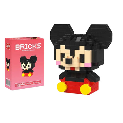 Cartoon Character Mini Building Blocks Set – DIY Brick Figures