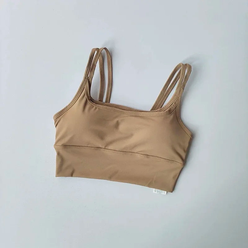 Women's Sports Bra – Shockproof Yoga & Fitness Top