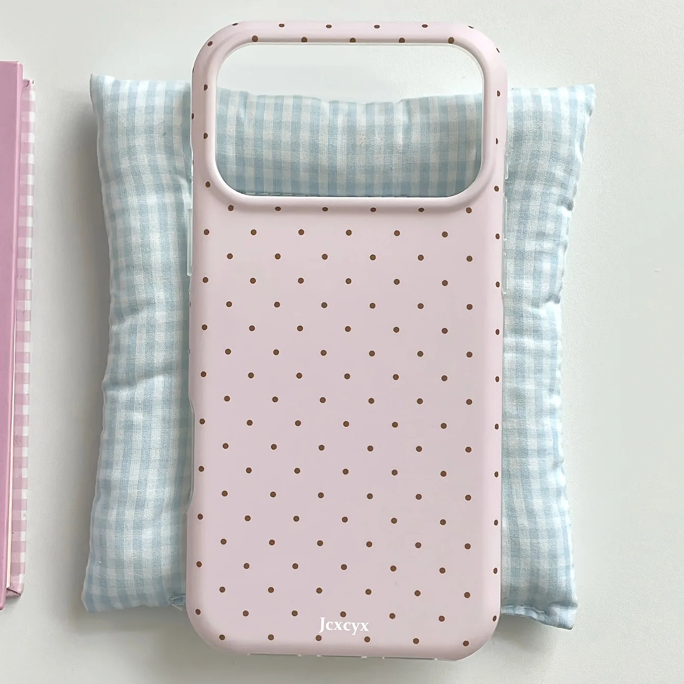 Cute Polka Dot Contrasting iPhone Case