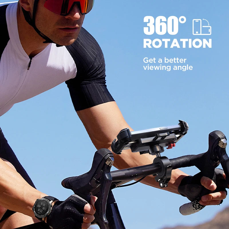 Joyroom Motorcycle Phone Mount – Ultra-Stable Handlebar Holder