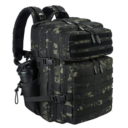 45L Tactical Backpack – Large Military Rucksack for Hiking & Gym