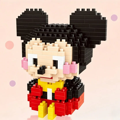 Disney Character Mini Building Blocks Set – Micro Bricks Figures 135–214 PCS