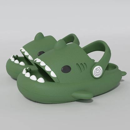 Kids Shark Sandals – Non-Slip Soft Sole Summer Clogs for Boys & Girls