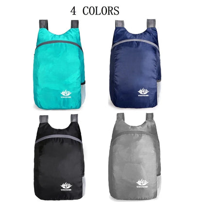 Foldable Waterproof Backpack – Lightweight Packable Daypack for Hiking & Travel