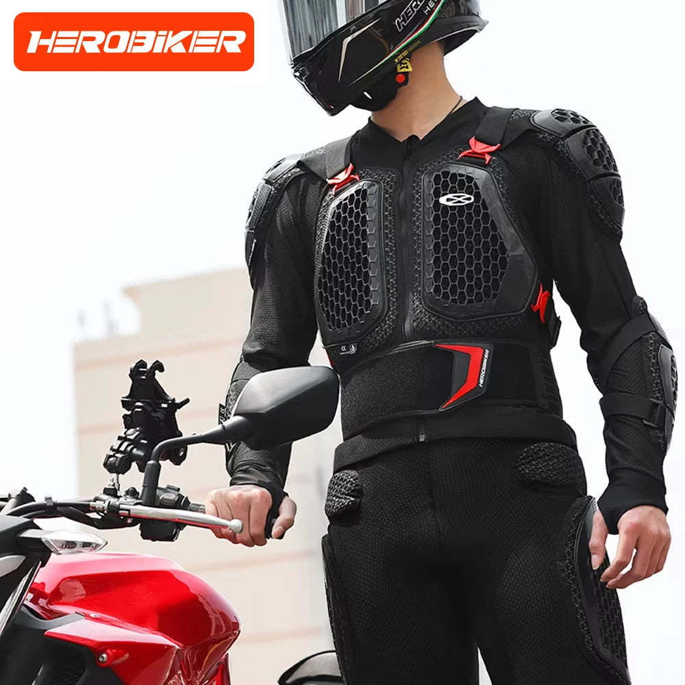 Motocross Body Armor Jacket & Protective Pants