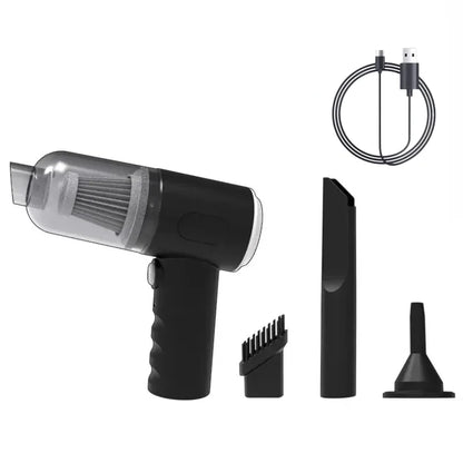 Portable Car Vacuum Cleaner Handheld Cordless Multi-Purpose with Attachments