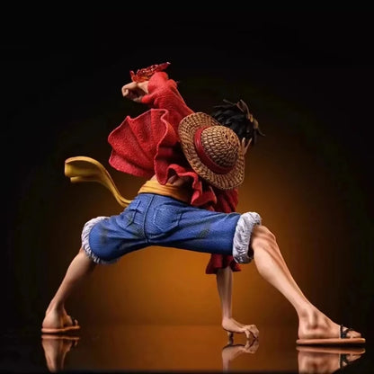 18CM One Piece Monkey D. Luffy Battle Action Figure