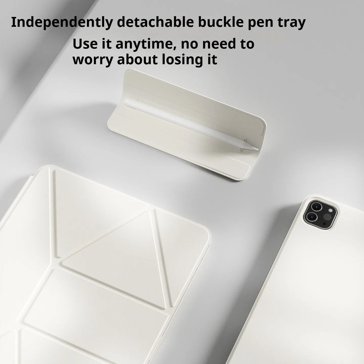 Origami Smart Folio iPad Case with Stand & Pencil Holder – iPad Pro, Air & Mini