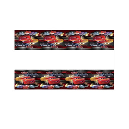 Red McQueen Racing Theme Party Tableware Set – Disposable Decorations