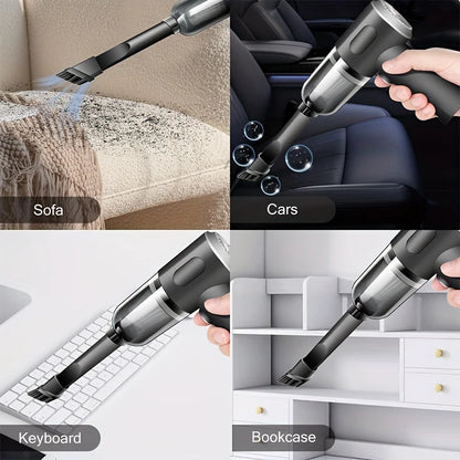 Cordless Handheld Car Vacuum Cleaner 690000Pa – Wet & Dry, 2-Hour Quick Charge