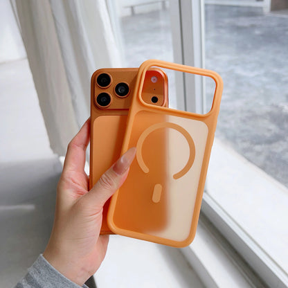 Magnetic Matte Original Translucent iPhone Case