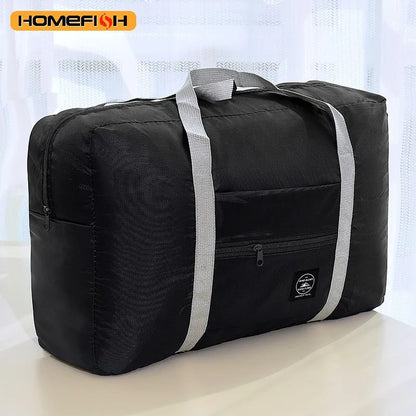 Foldable Travel Duffel Bag Large Capacity Carry-On Luggage Tote